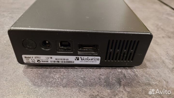 Внешний жёсткий диск 1tb Verbatim 47527