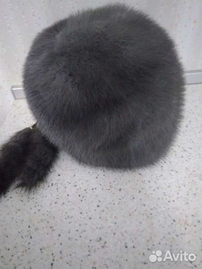Женский норковый берет
