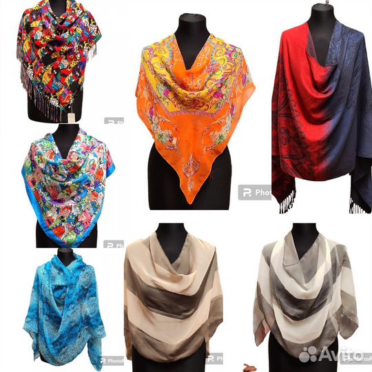 Платок палантин косынка шарф