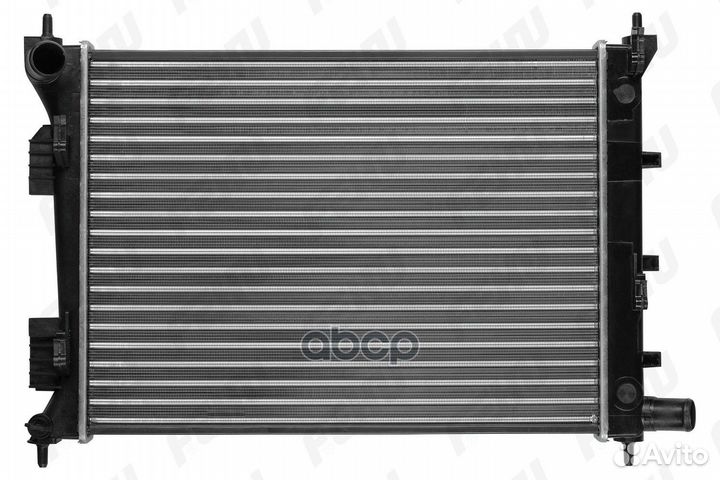 Радиатор охлаждения (сборный) Hyundai Solaris/K