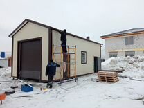 Капитал строй гаражи из сэндвич панелей