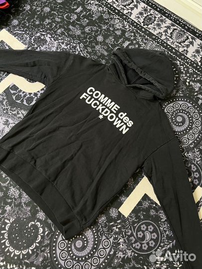 Comme des fuckdown hoodie S