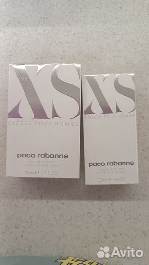 Paco Rabanne XS парфюмерия