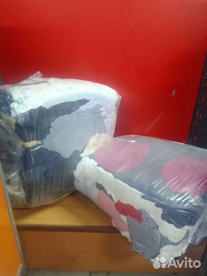 Ветошь обтирочная цветная