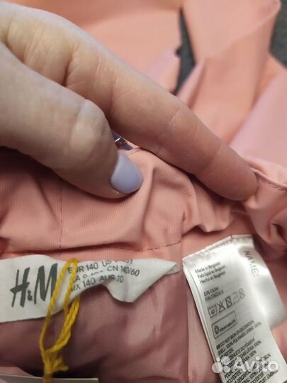 Новые штаны на девочку H&M