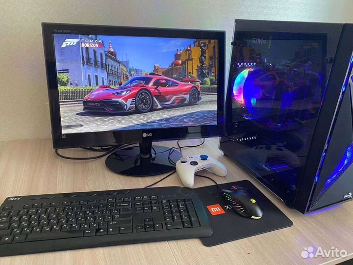Игровой пк i7/16gb/1050ti