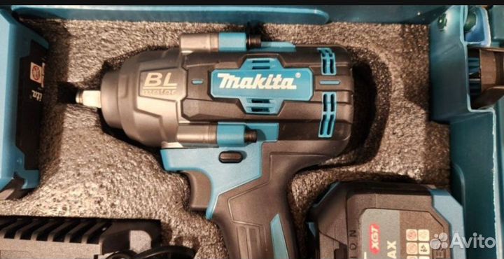 Мощный гайковёрт аккумуляторный makita 1500nm