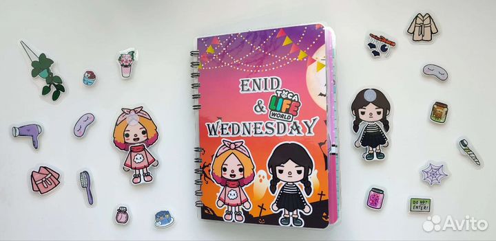 Домик Wednesday & Enid Тока Бока игры на липучках