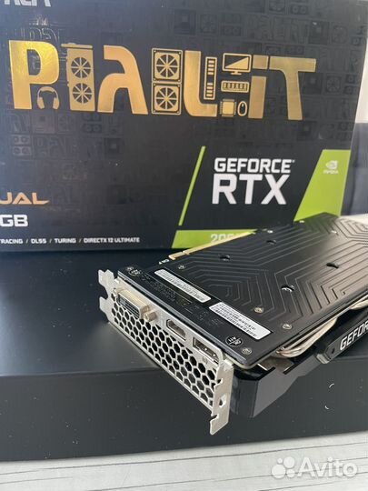 Видеокарта rtx2060 super palit