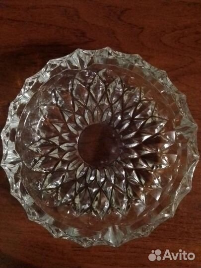 Пепельница хрустальная СССР