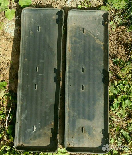 Молдинги бампера Renault Traffic