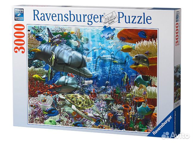 Пазл Дельфины (3000 элементов) (37337)