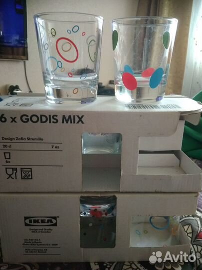 Бокалы вино, шамп.стопки, стаканы Luminarc,Икея