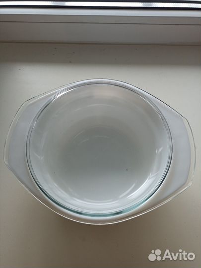 Кастрюля керамическая с стеклянной крышкой