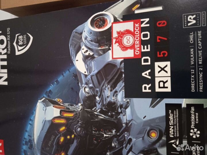 Sapphire radeon rx 570 nitro 8gb