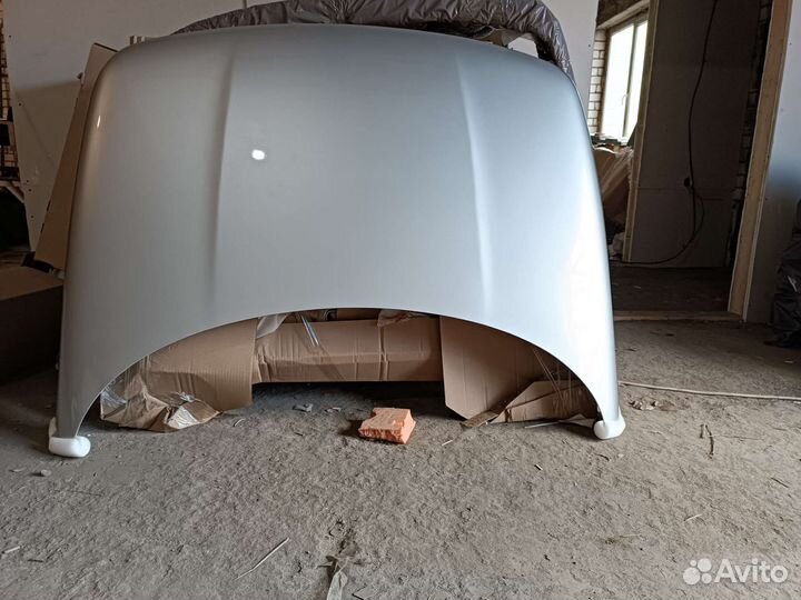 Капот ваз 2110 серебристый завод