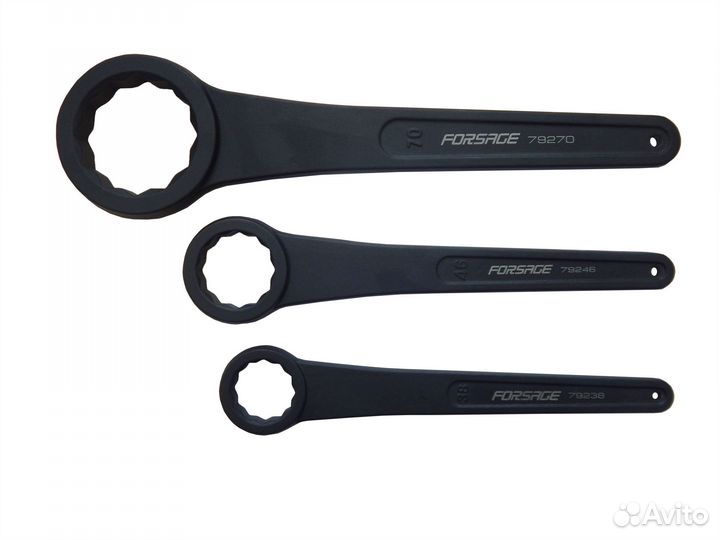 Ключ накидной ударный односторонний удлиненный 50м