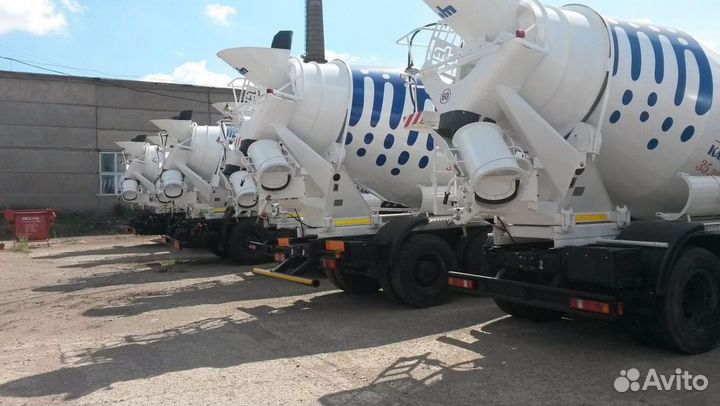 Установка миксера 6, 7 кубов