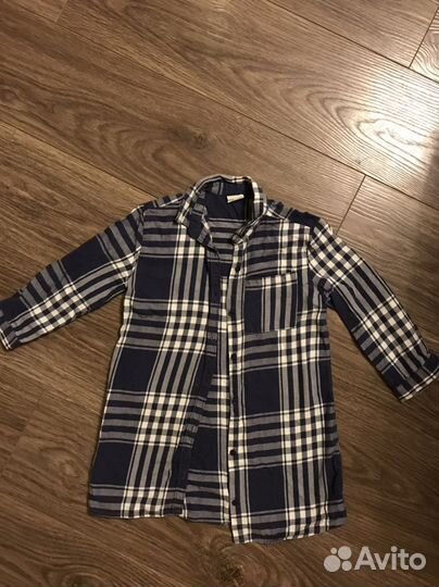 Рубашка zara на девочку