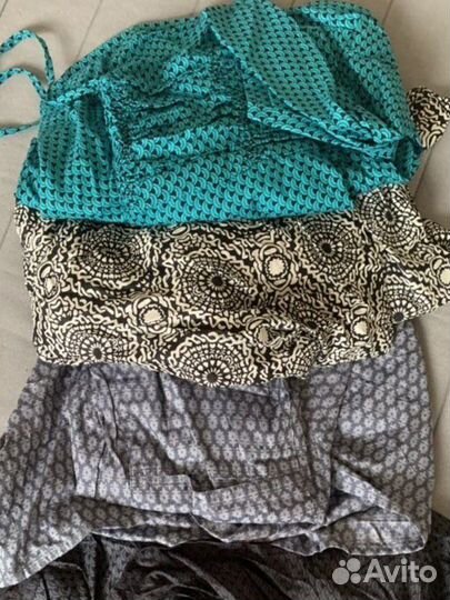 Юбка длинная (юбка-штаны, юбка-платье) из Индии