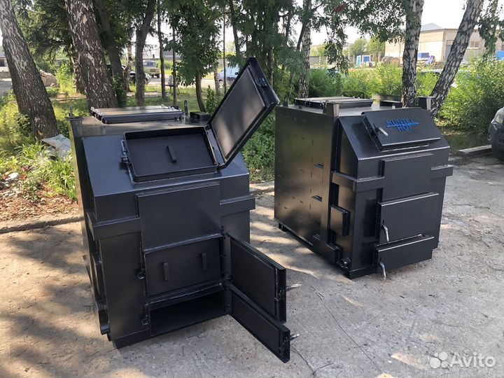 Твердотопливный котел длительного горения