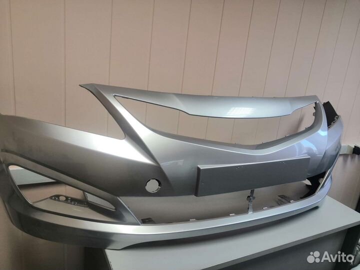Бампера на Hyundai Solaris 14-17г
