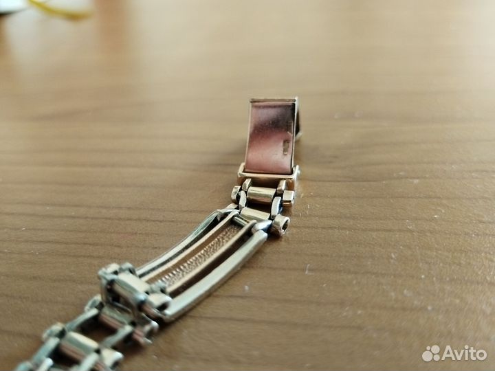 Мужской золотой браслет 585 пробы