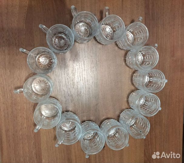 Хрустальные бокалы СССР