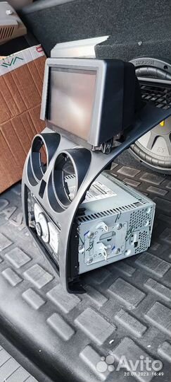 Штатная магнитола nissan qashqai j10