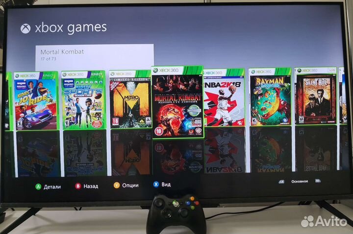 Xbox 360 slim(Е) 320 gb 50 игр гта 5,мк 9,майнкраф