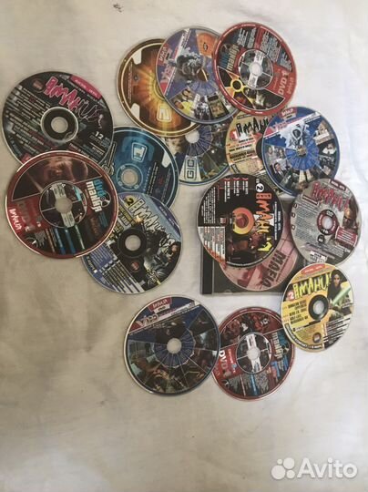 Диски. Игры для пк. 35 шт. Игромания