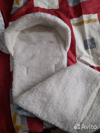 Конверт на выписку вкладыш в коляску