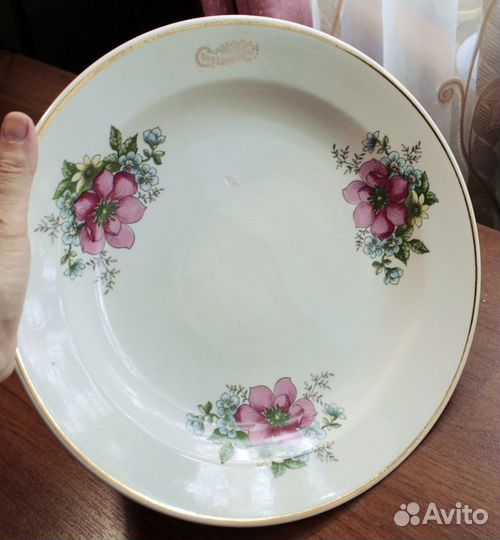 Блюдо декоративное СССР