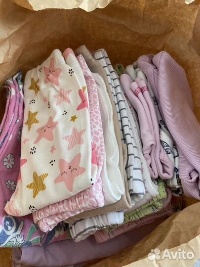 Одежда пакетом для девочки (для двойни)