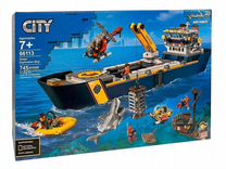 Лего city "Океан: исследовательская судно"