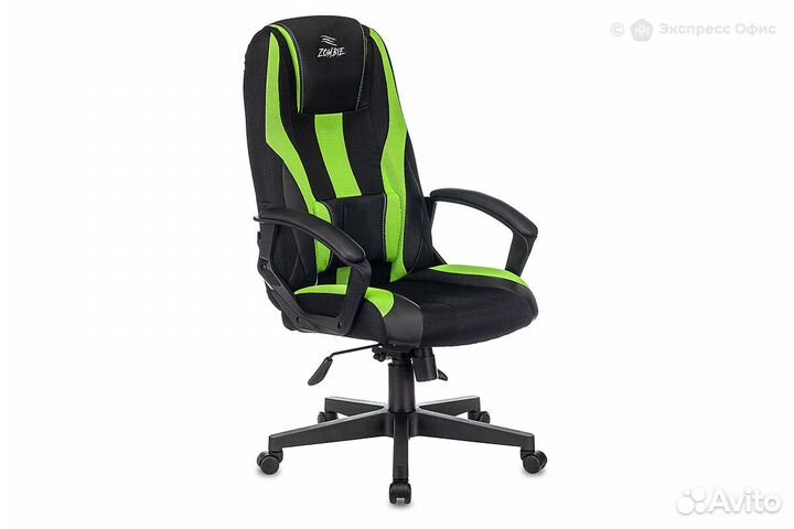 Кресло игровое Zombie 9 green