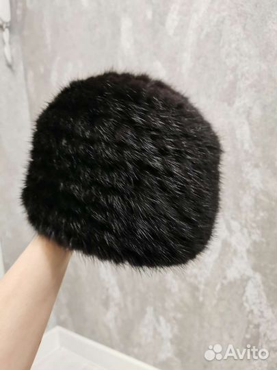 Шапка норковая женская