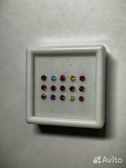 Цветные полудрагоценные камни