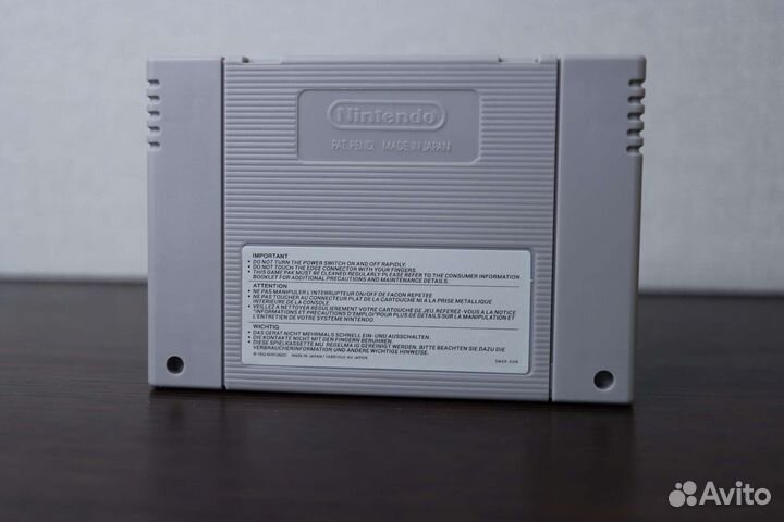 Super Mario All-Stars Картридж snes