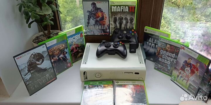 Xbox 360 slim прошитый