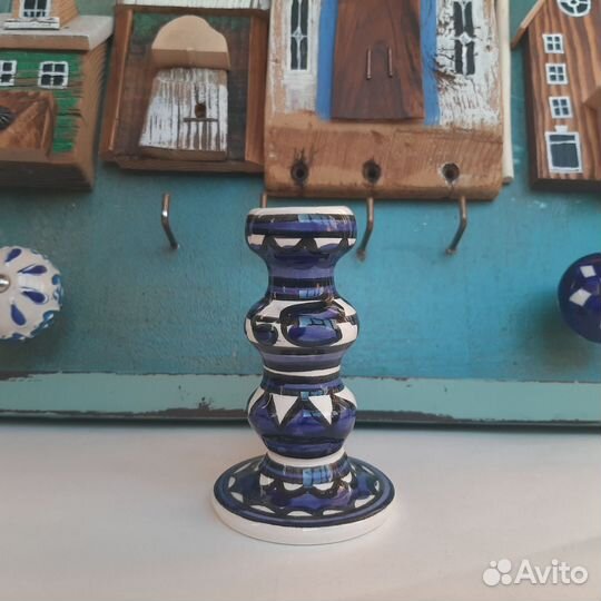 Библейские цветы подсвечник керамический