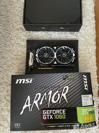 Видеокарта Msi gtx 1060 3gb