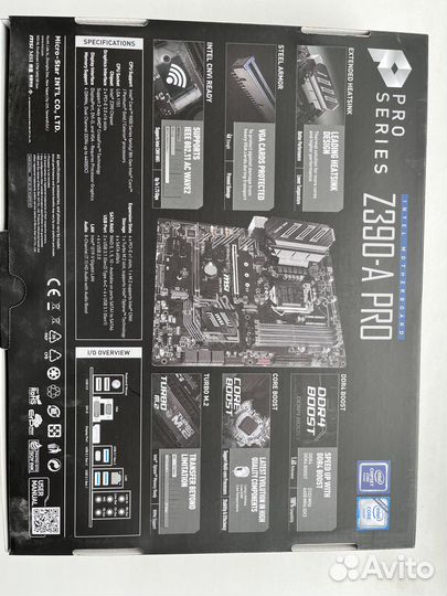 Материнская плата MSI Z390-A PRO