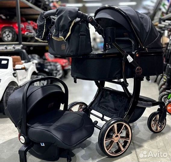 Коляска Luxmom 608 2в1 и 3в1 с гарантией