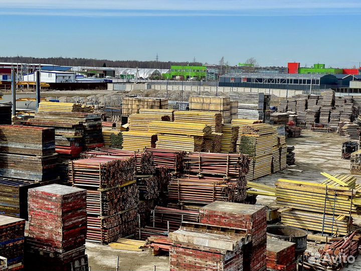 Аренда опалубки перекрытий с фанерой