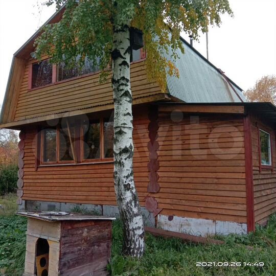 Дом 62,8 м² на участке 15 сот.