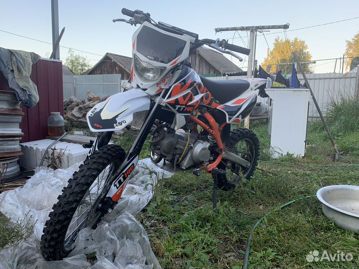 Питбайк kayo basic tt140em 17 14 krz