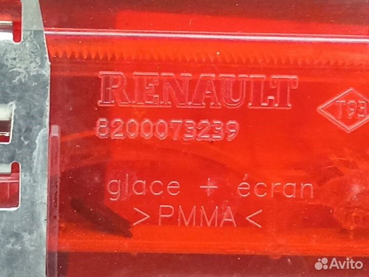 Фонарь для Renault Scenic 2