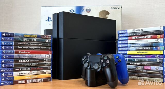 Sony Playstation 4 /500gb/50 игр/гарантия/psplus купить в Иркутске ...
