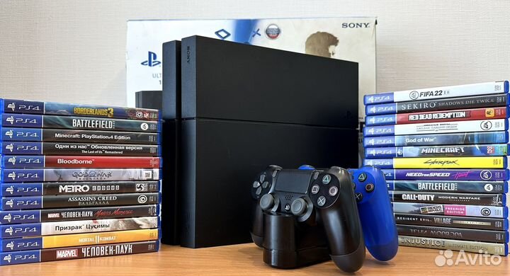 Sony Playstation 4 /500gb/игры/гарантия/psplus